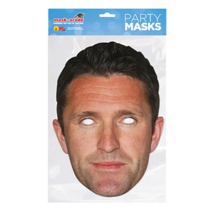 Robbie Keane Party Mask - Face Card A4 Fancy Dress Ladies Mens Mask-Arade - Picture 1 of 1