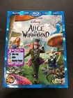 Disney Tim Burton Alice In Wonderland Pre-Owned Bluray And Dvd Disc Set Only