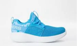 Skechers Go Run Fast Trainers Juniors Unisex Blue Size UK 1 (RefH12) - Picture 1 of 5