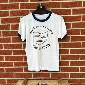 True vintage 70s miami valley classics show n shine ringer tee - Picture 1 of 5