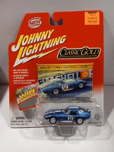 Johnny Lightning Classic Gold SHELBY COBRA DAYTONA COUPE 1:64 Diecast - Picture 1 of 3