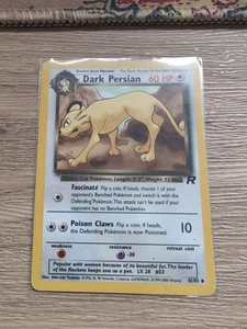 Dark Persian 42/82 Team Rocket WOTC Pokemon Card NM Condition - Picture 1 of 2