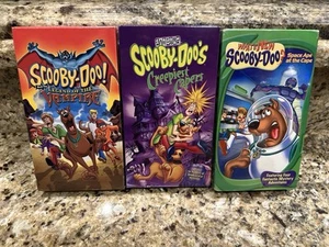 Cartoon Network Scooby-Doo Lot of 3 VHS Mystery Adventures NEW SEALED - Picture 1 of 10