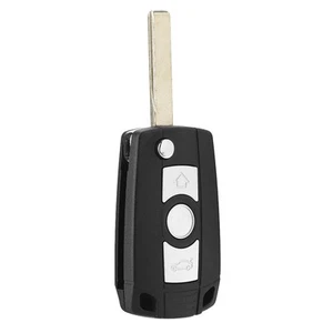 Key Fob Case 3 Button Car Remote Folding Key Shell Case - Picture 1 of 9