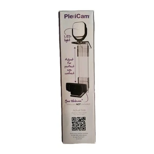 Plexicam Pro Webcam Mount For Great Eye Contact On Calls - Photo 1/7
