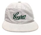Coopers Beer White Corduroy Hat - Embroidered Logo - Adjustable