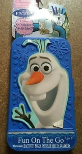 Adesivi Marcatori Pagine Attività Disney Frozen Fun On The Go Nuovi - Olaf - Foto 1 di 4