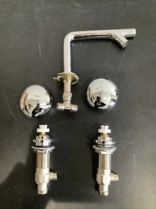 Vitra Basin Mixer 3-Hole Istanbul A41807VUS G6 - Picture 1 of 7