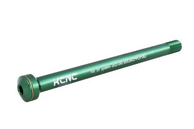KCNC KQR08 MTB eBike Cycling Rear Hub Skewer for Syntace X-12 12mmx142mm Green - Image 1 of 4