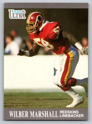 1991 Fleer Ultra - Wilber Marshall #273 - Image 1 of 2