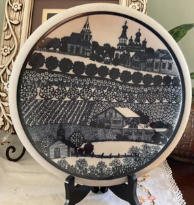 Arabia Finland 100th Anniversary Signed Plate by Raija Uosikkinen Number 1/750 - Picture 1 of 4