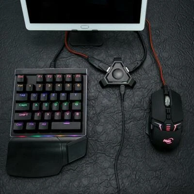 Vococal sans fil Bluetooth Gaming clavier souris convertisseur adaptateur - Image 1 of 4