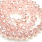 Rondelle Round Czech Crystal Glass Faceted Beads 2x3, 3x4,4x6, 6x8mm Jewellery 