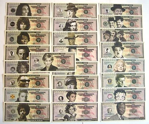 ONE MILLION DOLLARS CELEBRITES ( LOT 25 ) - Picture 1 of 1