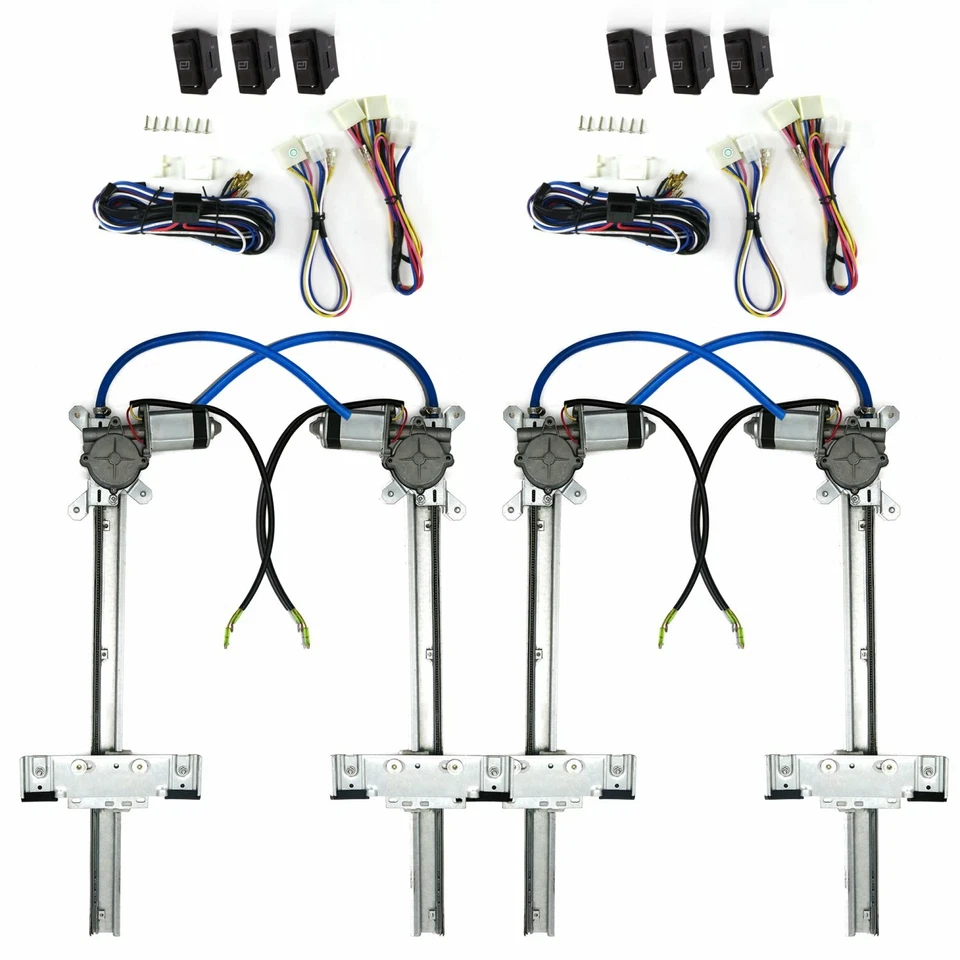 Ранний Studebaker питания окна набор 7 переключателей Hot Rod улицы род четыре двери стекла - Изображение 1 из 4