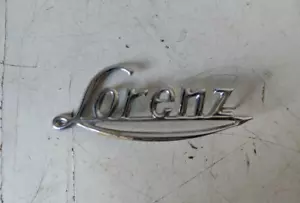 PICCOLA SCRITTA/LOGO/MARCHIO LORENZ PER OROLOGIO , IN METALLO - DA COLLEZIONE - Foto 1 di 7
