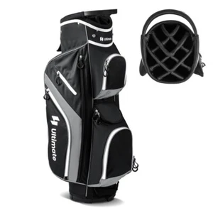 Golf Stand Bag 14 Way Top Divider Lightweight Cart Organizer W/ Shoulder Strap - Picture 1 of 12