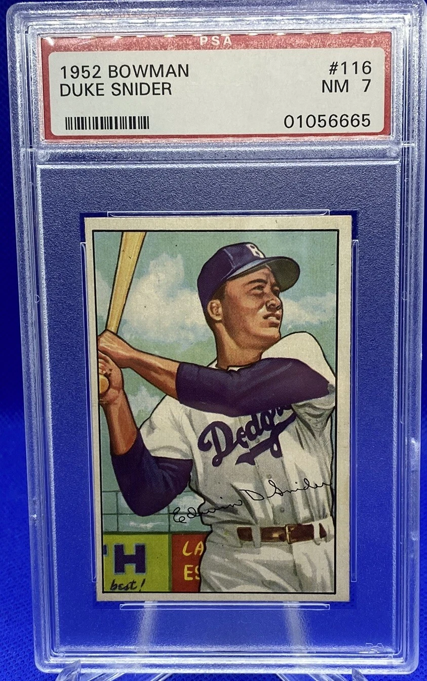 1952 Bowman #116 Duke Snider - PSA 7 (High End)