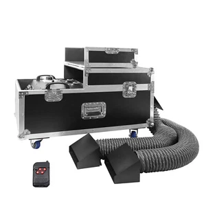5000W Wasserbasis Somke Nebelmaschine Doppelkopf Hochzeit DJ Disco Party Bühneneffekt - Bild 1 von 9