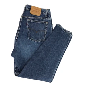 Vtg Y2K Hi Rise Levi's 551 Women Sz 16 Relaxed Fit Tapered Mom Jeans USA 34x30 - Picture 1 of 11