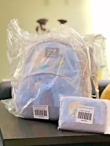 Loungefly Disney Peter Pan Flying Over City Wendy Mini Backpack and Wallet-NEW! - Picture 1 of 3