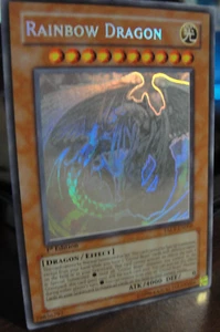 Regenbogendrache Yu-Gi-Oh! Trading Card TAEV-DE006 Ghost 1. Auflage - Bild 1 von 7