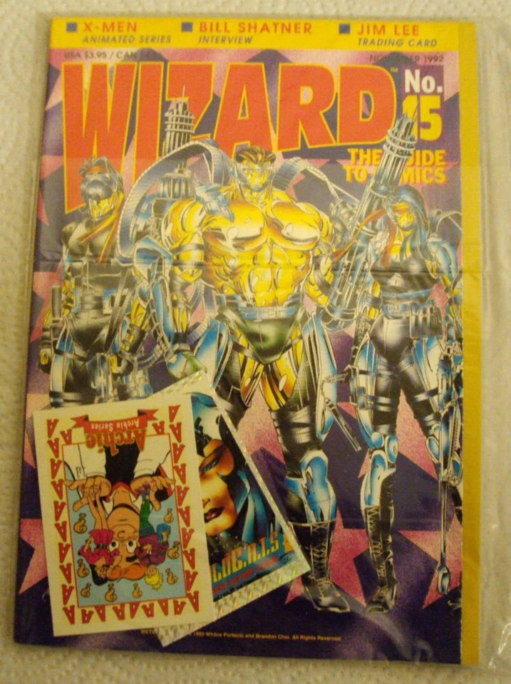 Revista Wizard #15 - Noviembre 1992 Foto 1 de 1