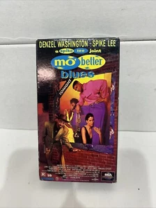 Mo' Better Blues (VHS, 1991) Vintage Spike Lee Denzel Washington - Picture 1 of 3
