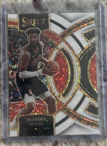 2023-24 Panini Select De'Andre Ayton Premiere Level White Sparkle Prizm SP - Imagen 1 de 2