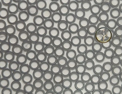 Anillos sólidos planos de cota de malla medieval, anillos sólidos de cota de malla 6 mm, 7 mm, 8 mm o 9 mm Foto 1 de 4