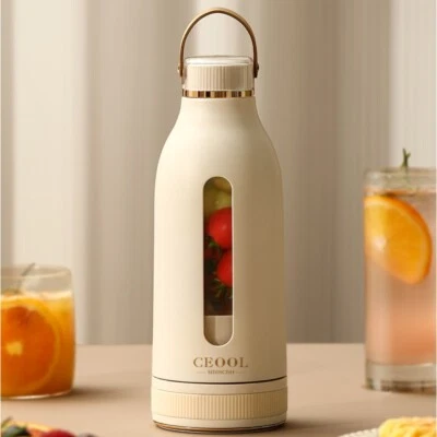 Persönlicher 14 Unzen Tragbarer Mixer Wiederaufladbar Mini Entsafter Smoothie Shake Maker USA - Bild 1 von 4