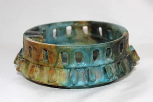 Vintage MCM Alvino Bagni Sea Garden Pottery Ash Tray Raymor Bitossi era Italy - Picture 1 of 10