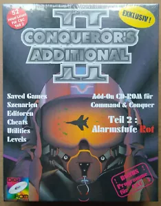Conqueror's Additional II 2 für Command & Conquer Alarmstufe Rot PC Big Box ✰NEU - Bild 1 von 6