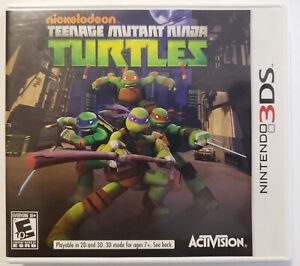 Teenage Mutant Ninja Turtles TMNT Nintendo 3DS 2013 (Complete)