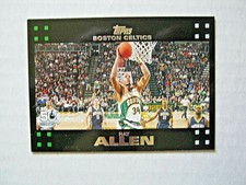 Ray Allen 2007-08 Topps Base Card #9