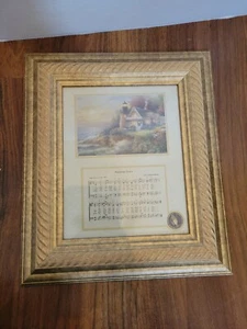 Amazing Grace Song Lyrics Framed Artwork - Picture 1 of 8