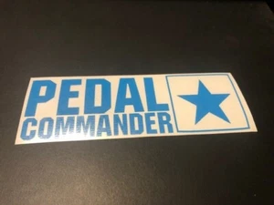 PEDAL BLUE CMDR CUSTOM Sport Decal Sticker Set Outdoor life - Picture 1 of 1