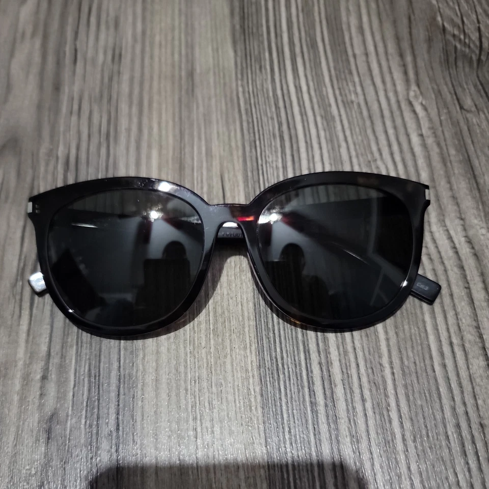 Gafas de sol Saint Laurent SL 284/F delgadas Habana con lentes grises 56[] 18 150 Foto 1 de 4