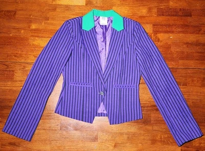 Jaqueta Coringa DC Comics Tamanho Pequeno Blazer Fantasia Halloween - Imagem 1 de 4