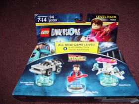 LEGO DIMENSIONS Back to the Future Level Pack 71201 DeLorean Marty McFly