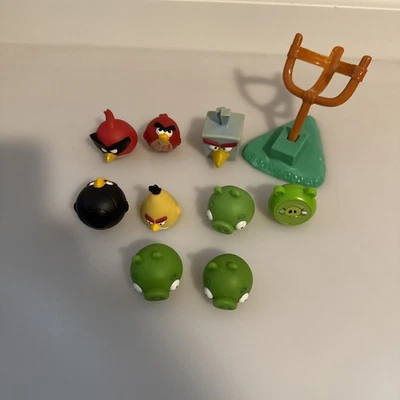 Lote de piezas de repuesto para juegos Angry Birds Ice Bird, Super Red, Bomb Bird Foto 1 de 4