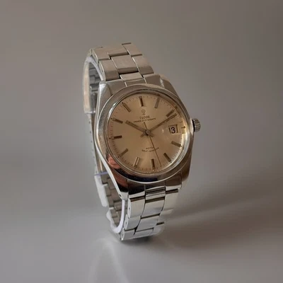 Tudor By Rolex Prince Oysterdate 7962 Sunburst Dial small Rose cal. 2484 Vintage - image 1 of 4