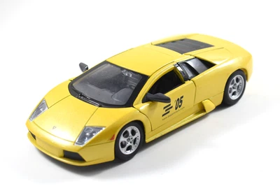 Maisto Lamborghini Murcielago Amarillo Distribuidor Pista '05 2005 1/24 Diecast Suelto Foto 1 de 4