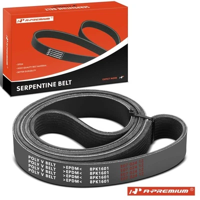 Cinturón serpentino A-Premium 63,04 pulgadas para International Volvo VAH Mack Blue Bird Foto 1 de 4