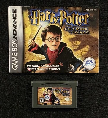 Harry Potter and the Chamber of Secrets с руководством (Nintendo GameBoy Advance, GBA) - Изображение 1 из 3