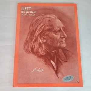 Liszt seine größten Klaviersoli Musik Liederbuch Franz Liszt zusammengestellt von A Shealy - Bild 1 von 10
