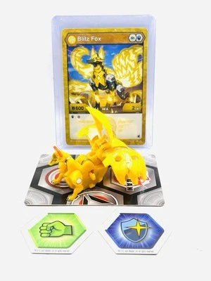 Bakugan:Evolutions | Aurelus BLITZ FOX B600 + Tarjetas y Bakucores Foto 1 de 4