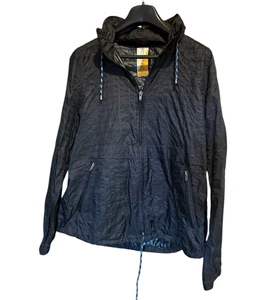 FREE PEOPLE Embalable Grande L Chaqueta Cortavientos Viaje Ligero Bolsillos Cremallera Capucha - Imagen 1 de 22