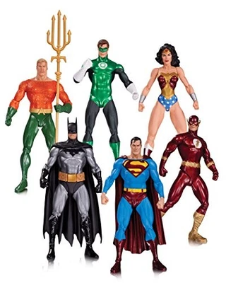 DC Collectibles Alex Ross Justice League Action Figure 6 Pack - Image 1 of 4