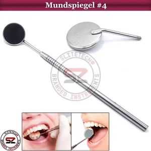 Mundspiegel Gr. 4 Zahnarztspiegel Dentalspiegel Zahn GRATIS EXTRA SPIEGEL - Bild 1 von 7